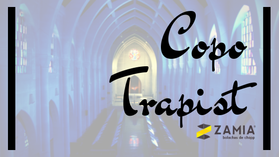 copo trapist bolacha de chopp